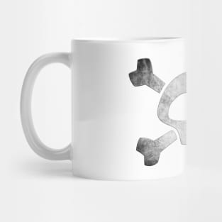 Skull and Bones - Grunge Mug